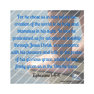 Ephesians 1_4-6