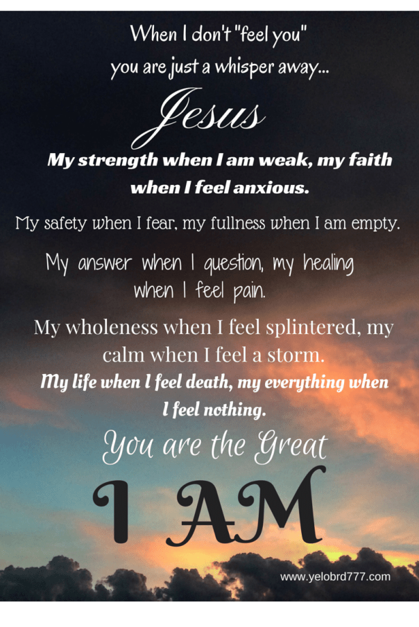 When I don't feel you ....you are just a whisper away-8