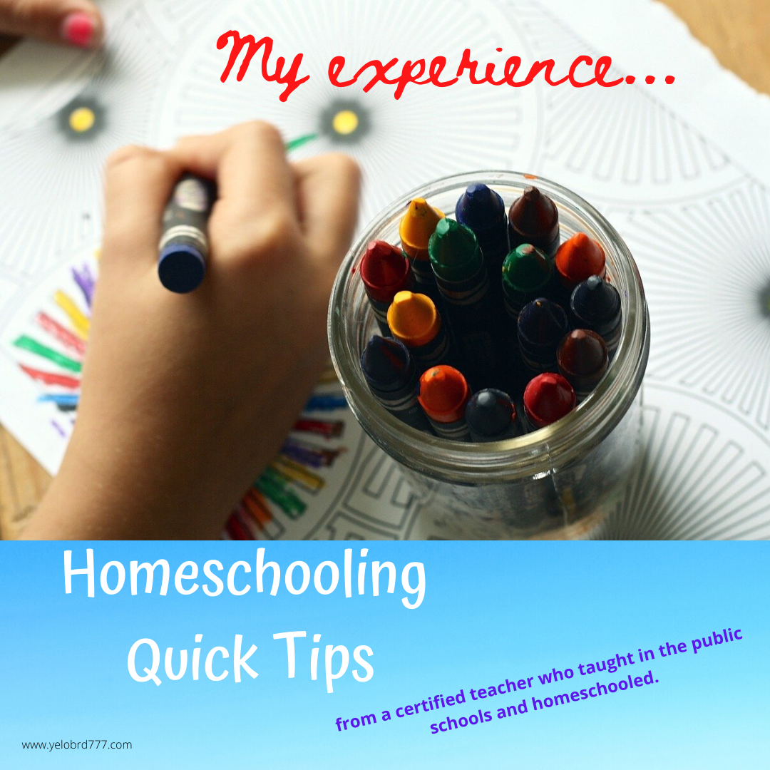 Homeschooling Quick Tips